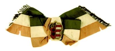 cocardă; Cocarda tricoloră maghiară a soției generalului Damjanich János