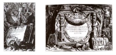 album - Piranesi, Giovanni Battista; Antichita d'Albano e di castel Gandolfo; Descrizione e disegno del Lago Albano