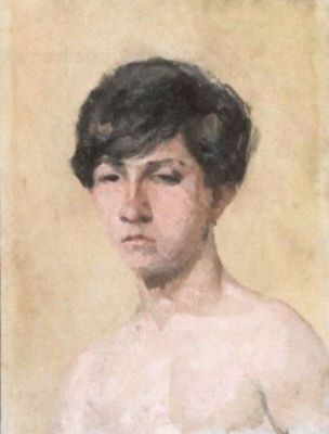 pictură - Andreescu, Ion; Cap de adolescent