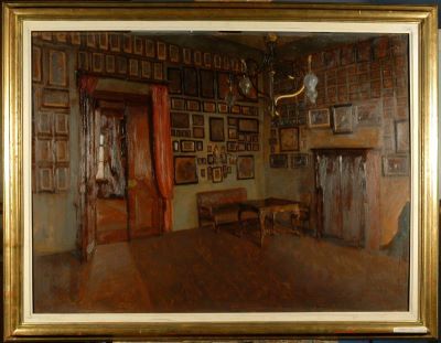 pictură de șevalet - Macalik, Alfred; Sala gravurilor