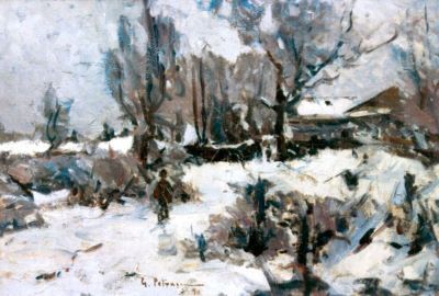 pictură - Petrașcu, Gheorghe; Iarna