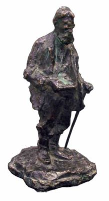 sculptură - Han, Oscar; Cerșetor