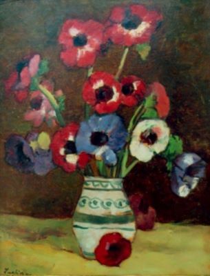 pictură - Luchian, Ștefan; Anemone