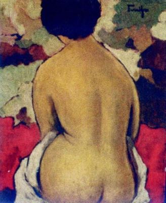 pictură - Tonitza, Nicolae; Nud - spate