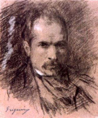desen - Grigorescu, Nicolae; Autoportret