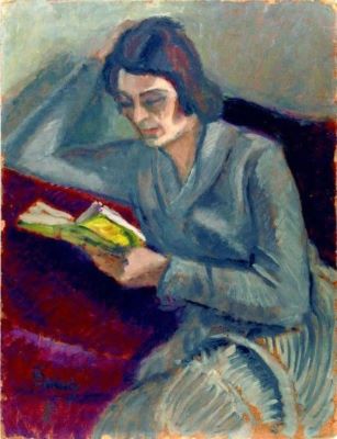 pictură de șevalet - Pallady, Theodor; Lectura