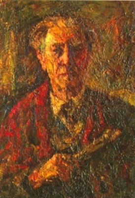 pictură - Schweitzer-Cumpăna, Rudolf; Autoportret