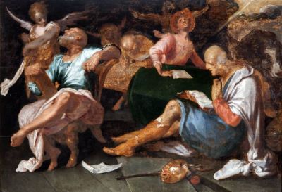 pictură de șevalet - Bolemart, Abraham; Cei patru evangheliști