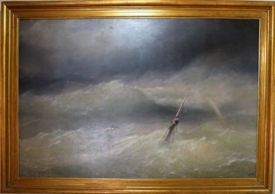 pictură de șevalet - Aivazowsky, Ivan Konstantinovich; Naufragiul