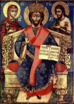 icoană - Popovici, Nedelcu (Nedelko Zugrav Popovici); Deisis