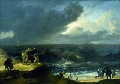 pictură de șevalet - Backhuysen, Ludolf; Marină