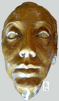 sculptură - Petrașcu, Milița; Masca mortuară a Claudiei Millian