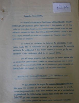 documente -  ; Copie declarație de avere N. Titulescu
