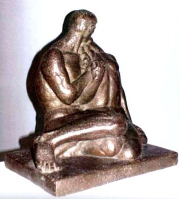 sculptură - Han, Oscar; Sărutul