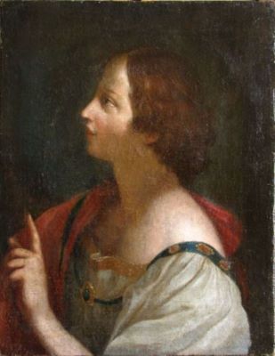 pictură - Reni, Guido (după); Bust de tânără