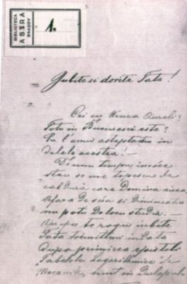 scrisoare - Mureșianu, Iacob; Iacob Mureșianu cere tabele logaritmice, haine și bani