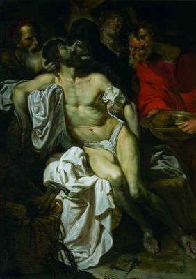 pictură de șevalet - Mol, Pieter van; Coborârea de pe cruce