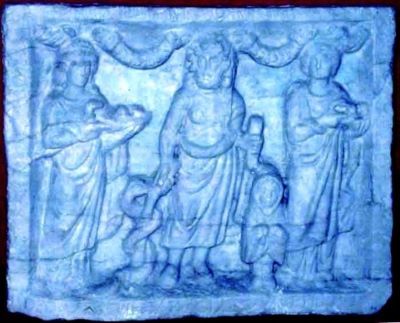 basorelief; Relief votiv