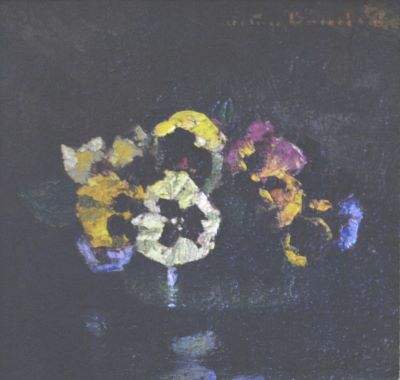 pictură de șevalet - Băncilă, Octav; Flori