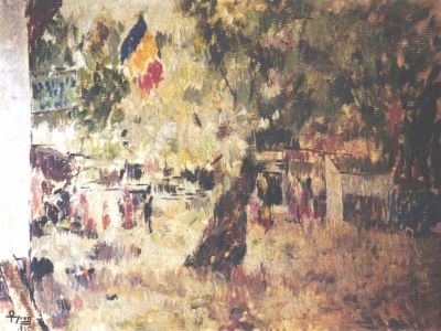 pictură de șevalet - Theodorescu-Sion, Ion; La Ghecet