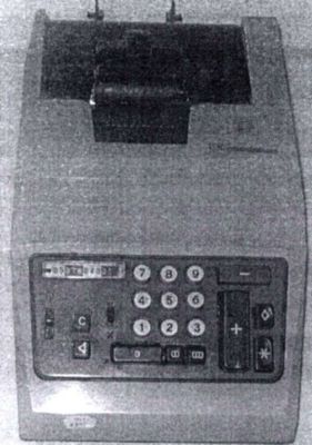 mașină de calculat Olivetti - Olivetti