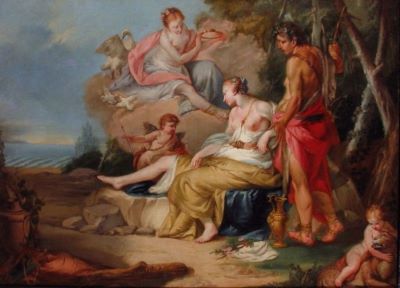 pictură - Zugno, Francesco (?); Bacchus și Ariadna