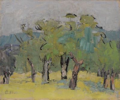 pictură de șevalet - Ciucurencu, Alexandru; Pădure