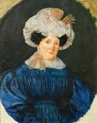pictură de șevalet; Marea clucereasă Maria Oteteleșanu