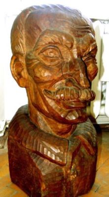 sculptură - Szervátiusz, Jenő; Cap de țăran