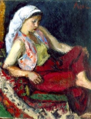 pictură - Iser, Iosif; Odaliscă