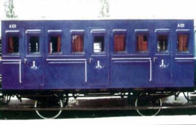 vagon de călători; Vagon tip clasa I din trenul de epocă „Călugăreni”