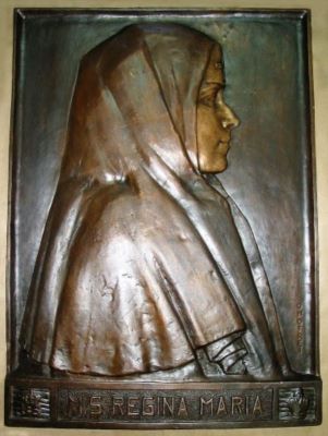 basorelief - Onofrei, Mihai; Regina Maria