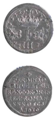 Medalie dedicată încoronării lui Ferdinand III ca rege roman