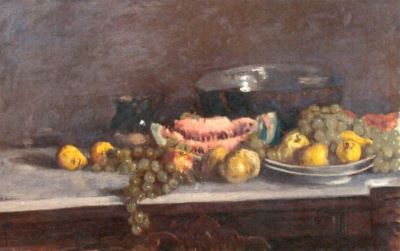 pictură - Luchian, Ștefan; Natură moartă cu fructe