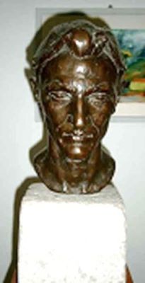 sculptură - Anghel, Gheorghe; Muzicianul Valentin Gheorghiu