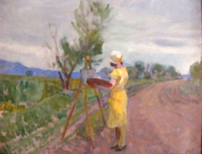 pictură - Thorma, János; Pictorița