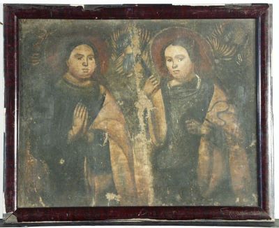 icoană; Sfinții arhangheli Mihai și Gavril