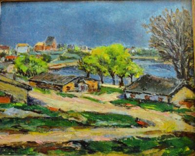 pictură de șevalet - Constantinescu, C. Constantin (Ali-Baba); Floreasca