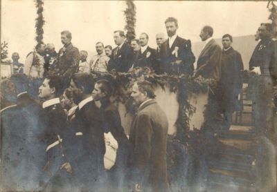 fotografie - Berman, J.; Principele Carol la Piatra-Neamț
