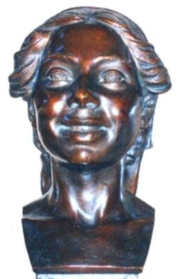 sculptură - Storck, Frederic; Fată râzând