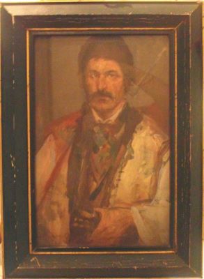 pictură - Dumitrescu-Stoica, Ion; Portret de pandur