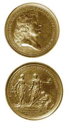 Medalie dedicată lui Francisc Rákoczi al II-lea