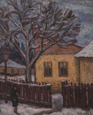 Pictură de șevalet - Ghiață, Dumitru; Peisaj