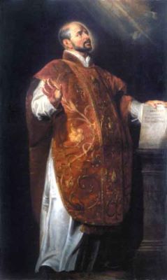 pictură - Rubens, Peter Paul; Ignațiu de Loyola
