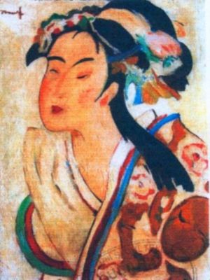 pictură - Tonitza, Nicolae; Japoneză