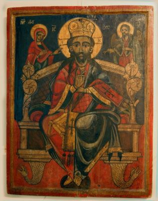 icoană; Iisus Hristos Împărat și Mare Arhiereu