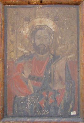 icoană - Ion de la Beriu; Iisus Hristos Învățător