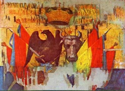 drapel; Steag domnesc din timpul lui Alexandru Ioan Cuza