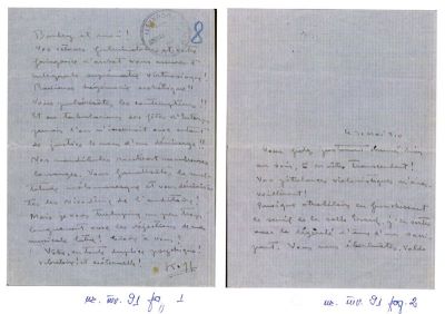 Georges Koff; Valdo Barbey; Scrisoare adresată de Georges Koff și Valdo Barbey lui George Enescu