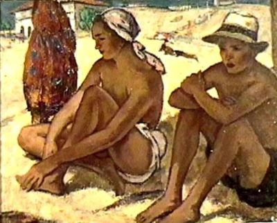 pictură - Dimitrescu, Ștefan; Plaja